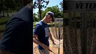 I kept hitting what I couldn't see - FROLF! #shorts