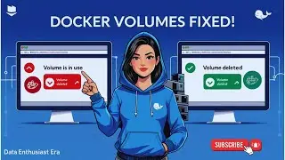 Docker Volumes Explained with Real Error Fix 🔥 | Beginner to Pro | Data Enthusiast Era