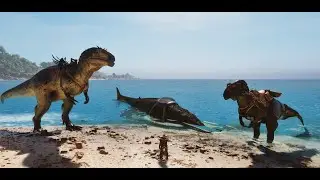 Tylosaurus, Eocarcharia, and Meraxes Showcase
