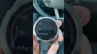 Garmin Fenix 7 Automatic Backlight