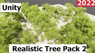 Realistic Tree Pack for Unity 2022