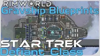 Gravship Blueprints: Defiant Class [RimWorld]
