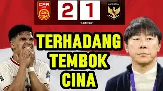 KEKALAHAN PERTAMA TIMNAS INDONESIA | China vs Indonesia