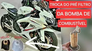 Como trocar Pré-Filtro de combustível Srad 750