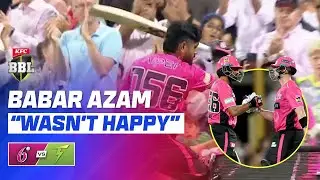 Babar Azam Frustrated After Steve Smith Keeps Strike | 