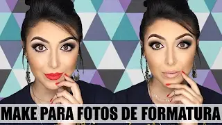 Tutorial de Maquiagem - FOTOS DE FORMATURA