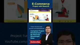 E-commerce project tutorial with ReactJS, Bootstrap 5 and Sass.
