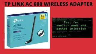 TP-LINK AC 600 UNBOXING | REVIEW | MONITOR MODE ? | PACKET INJECTION