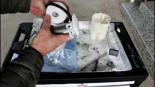 Замена топливного фильтра в бензобаке на Mitsubishi ASX  Мицубиси АСХ 1,8 2013 года