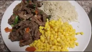 CHRISTMAS MEAL IDEA HOW TO MAKE A SPICY PEPPER STEAK W A MICROWAVE