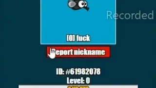 Testing new report nickename feature in evoworld.io