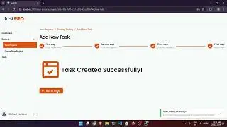 taskPRO- Project Management Tool using React, Node.js, Express, PostgreSQL, Firebase