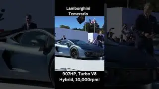 New Lamborghini Temerario at The QUAIL Monterey Car Week. #lamborghini #supercars #newcar