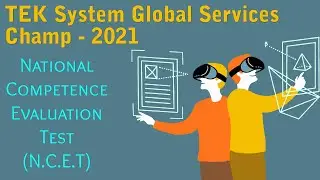 How to crack TEK system |Champ 2021 | TEK System Recruitment process | NCET test latest pattern