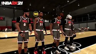 KD Build In The Rec NBA 2K21 | Next Gen 80+ Badges