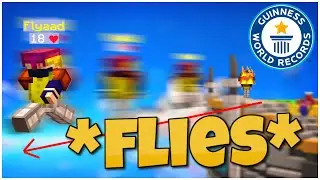 the most insane fireball jump in the history of bedwars
