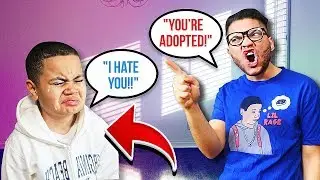 You're ADOPTED PRANK On Little Brother!! **emotional!** (HE CRIED!) | MindOfRez