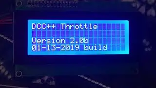 DCC++ throttle