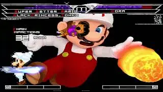 KOF MUGEN Super Better Mario Team Vs Peter Griffin Team