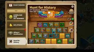 Spending all gems in Hunt for the History  ROK 2024