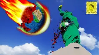 I destroyed the Statue of Liberty with the Earth - Teardown