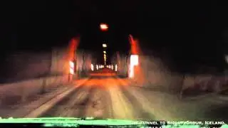 the tunnel to Siglufjörður