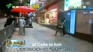 fearless Chinese Policewoman
