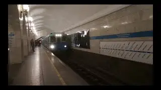 Ретропоезд с перегонкой на Технологическом институте