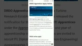 DRDO Apprentice Apply Online