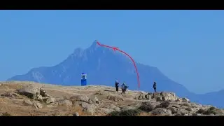 One more step and they stepped on the top of Mount Athos