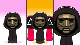 Sprunki Frontman Squid Game Retake Phase 2, Phase 3, Phase 4 | Compilation Incredibox