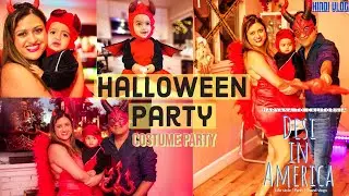 America ki Halloween Costume Party 2022 / Vir's first Halloween /  #halloweenparty #costumeparty