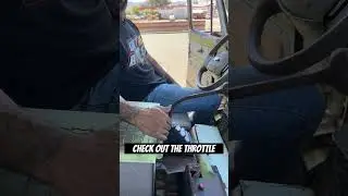 We drove 350 miles with this crazy throttle setup. #ford #truck