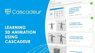 How to learn 3D animation using Cascadeur software