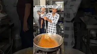 1000kg pav bhaji Rs 120 #pavbhaji #youtubers #indianfoodbloggers #foodiesofindia #deliciousfood