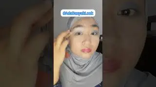 MakeUp Blue sederhana banget wkwkkwk #AdaBanyakLook #adadishorts #barengpops