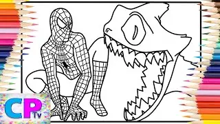 Spiderman vs Rainbow Friends 2/Coloring Pages Tv/Unknown Brain/Inspiration/feat. Aviella)NCS Release