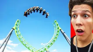 THE WORLD'S SCARIEST ROLLER COASTERS *CRAZY*
