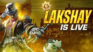 RANK PUSH OR NOT! BGMI LIVE ROAD TO 2K | 4 FINGER CLAW KING👑| Lakshay Gaming #BGMI #1superstar