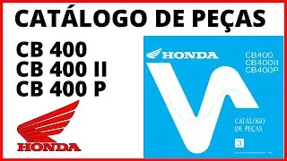 CB 400 - CATÁLOGO DE PEÇAS