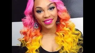 Eva Wigs: Nicki Minja Starbust Ombre Tutorial