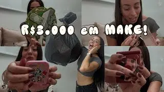 MEU MAIOR RECEBIDO DE MAQUIAGEM!!! - nicnadya