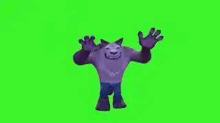 WEREWOLF Green screen chroma Key