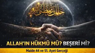 Mâide Suresi 40-59: Allah’ın Hükmüyle Hükmetmeyenler! Yahudi ve Hristiyanları Dost Edinmek (Tefsir)