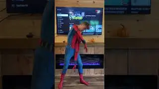 Spider-Man Putting On His Suit *In Real Life*😂 