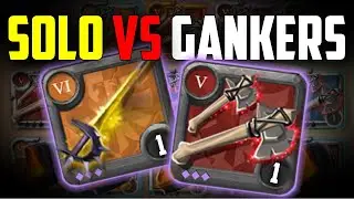 the RED ZONE GANKERS MAKE ME RICH in OPEN WORLD | ALBION ONLINE PVP