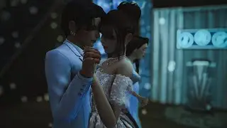 snowy prom - this is how you fall in love | Sims 4