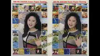Konica Minolta Paper Testing