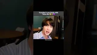 Run Bts = Run Seokjin 🫶🏻💜🌙 Jin is coming #btsarmy #runbts #seokjin #btsforever #shorts #jinhit