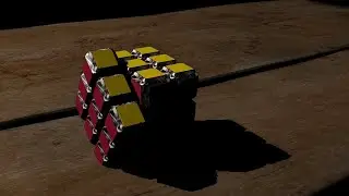 Rubik's cube (Java, OpenGL)